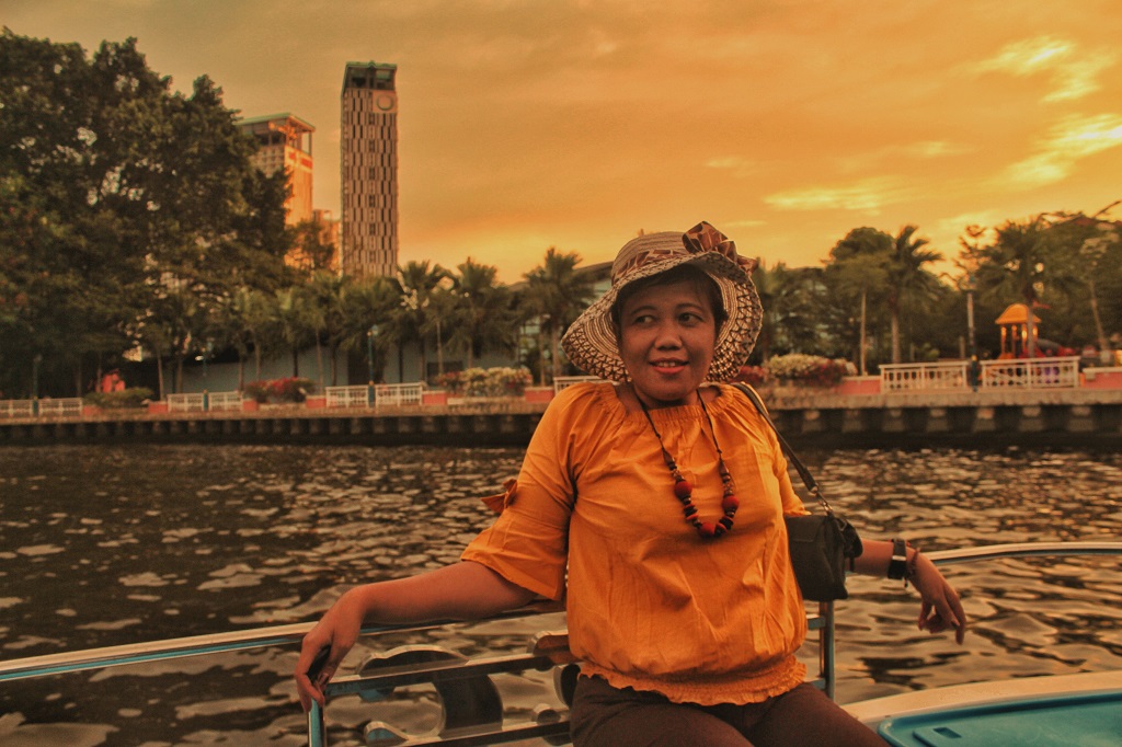 Sunset di Sungai Melaka